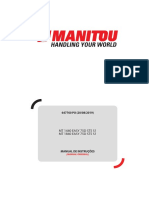 Manual de Instrucoes - Manitou MT 1840