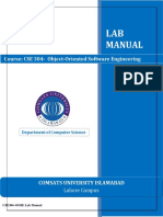 CSE304 OOSE Lab Manual PDF