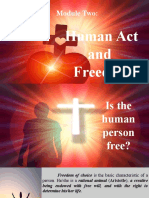 Human Act and Freedom