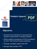 Pediatric Hypertension: Recognizing, Defining, Evaluating and Managing