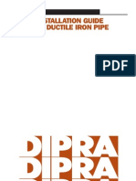 DI Pipe Installation Guide