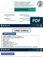 Dislipidemia Caso Clinico