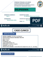 Dislipidemia - Caso Clinico