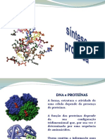 Síntese de Proteínas - FC
