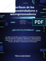 Interfaces microcontroladores microprocesadores