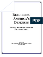 New American Century Project -Rebuilding America's Defenses