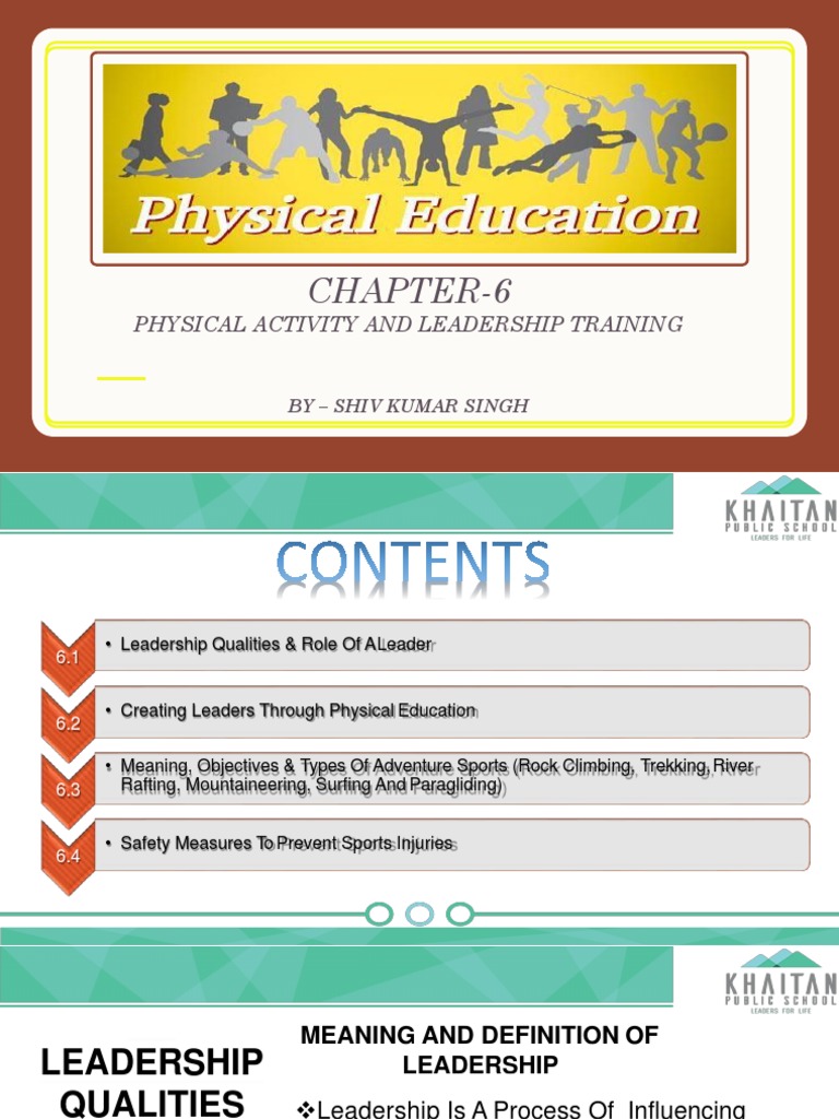 Ch 6 class 11 presentation pdf leadership rock climbing