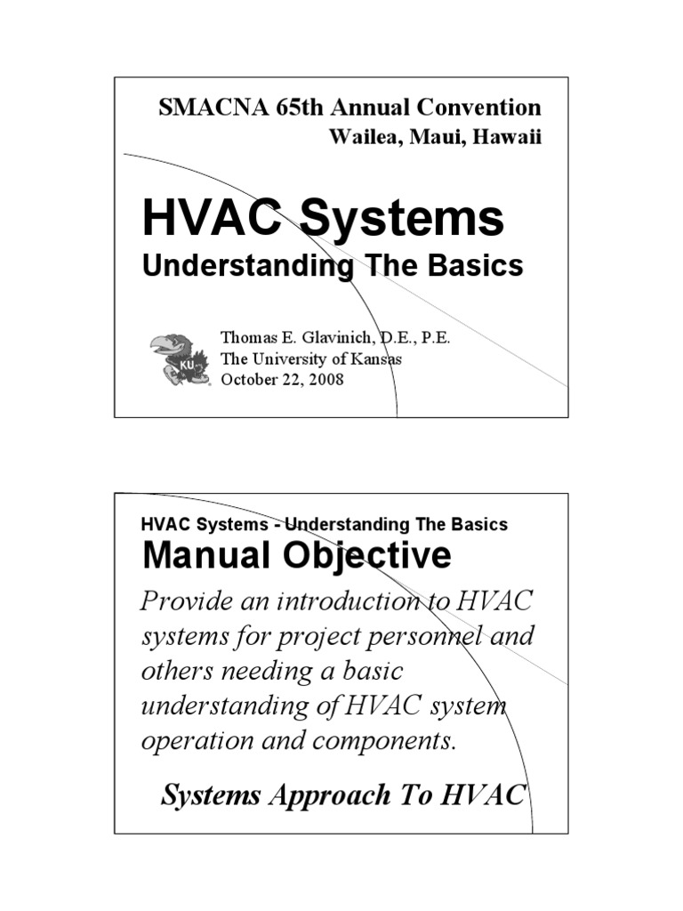 HVAC Basics PDF Hvac Air Conditioning