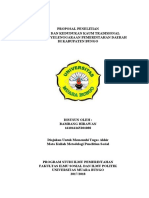 Proposal Penelitian Status Dan Kedudukan Kaum Tradisional Dalam Penyelenggaraan Pemerintahan Daerah Kab Bungo