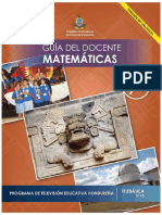 Guía Del Docente Matemáticas 9no