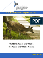 CEDR (2018) Roads and Wildlife Manual