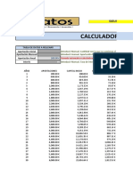 Calculadora Interés Compuesto