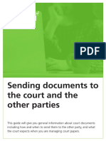 Sending Documents To The Court and Other Party Digital