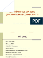 Lap Trinh Java - JDBC