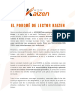 El+PORQUE +de+Lector+Kaizen