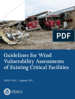 FEMA P2062 Guidelines For Wind Vulnerability Assessments of Existing Critical Facilities