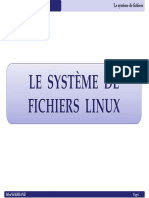 Système de fichiers sous Linux