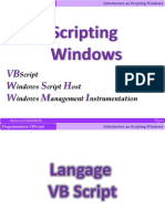 Scripting Windows