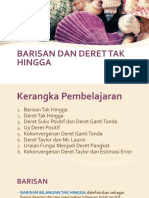 Barisan Dan Deret Tak Hingga