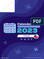 Calendario Community Manager 2023 - Chile
