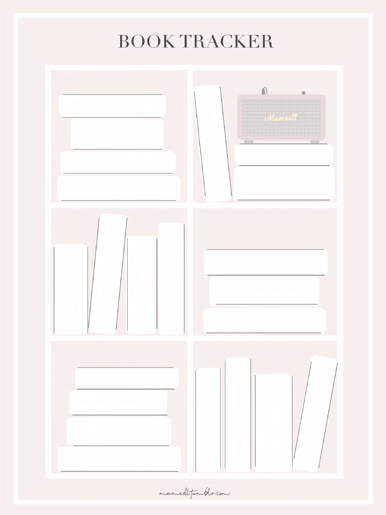 Book Tracker PDF