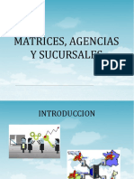 Matriz Agencia y Sucursal