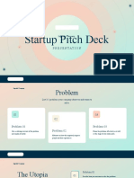 Pastel Gradient Modern Startup Pitch Deck Presentation