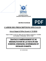 CPS AO 21 2019 AmÃ©nagement FSJES Martil
