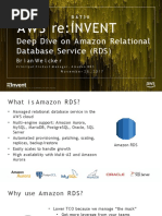 RDS - Deep Dive On Amazon Relational Database Service (RDS)