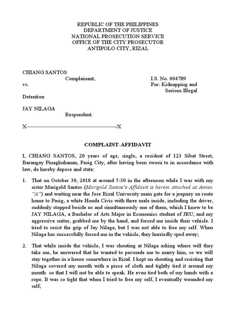 complaint-affidavit-kidnapping-and-serious-illegal-detention-with