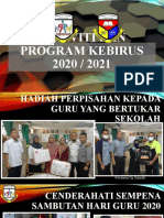 Aktiviti & Program KEBIRUS 2020-2021