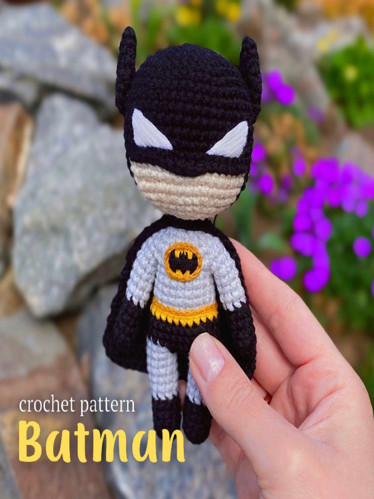 Crochet Batman PDF Amigurumi Free Pattern | PDF