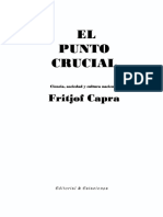 Fritjof Capra. El Punto Crucial.