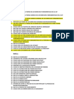 Balotario Derechos Fundamentales - Parcial