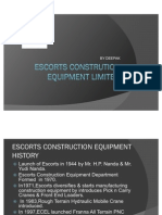 Escorts Con Strut Ion Equipment Limited