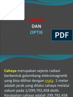 Sifat dan Perilaku Cahaya