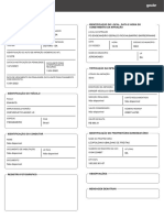 Notificação de penalidade de trânsito DETRAN BA