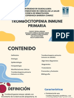 Discusión Del Tema - Trombocitopenia Inmune Primaria