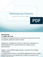 Delimitacion de La Pericopa