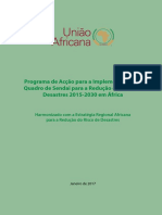 PoA For Implementation of Sendai Framework For DRR Portuguese