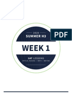 H3 Week 1 Lesson
