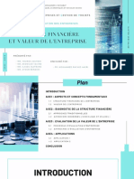 Structure Financiére Et Valeur de L'entreprise