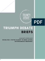 Triumph Debate Jan Feb LD Brief Official