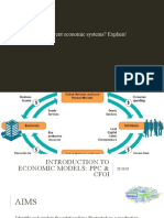 Understanding economic models and the circular flow