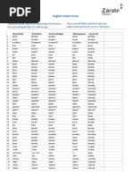 1000 English Verbs Forms | PDF | Verb