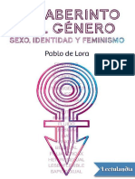 El Laberinto Del Genero - Pablo de Lora