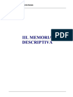 Memoria Descriptiva Final