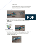 Pasos para Ponchar Un Cable UTP Con T568