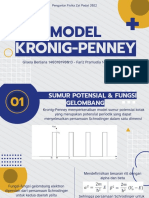 PFZP Model Kronig Penney