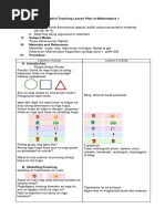 Math 1 Quarter 3 Week 5 Mga Hugis | PDF